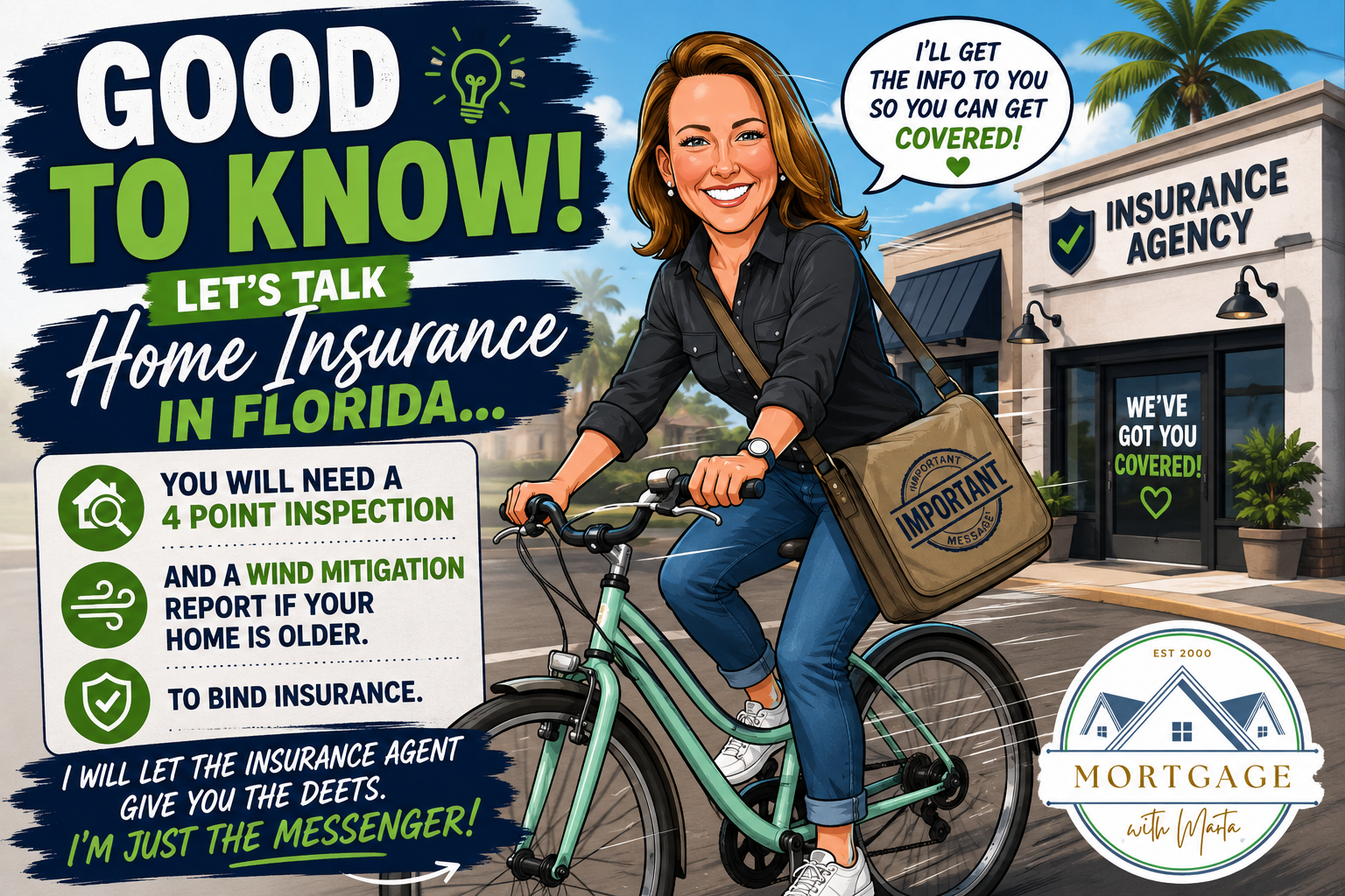 Florida four-point and wind mitigation insurance inspections