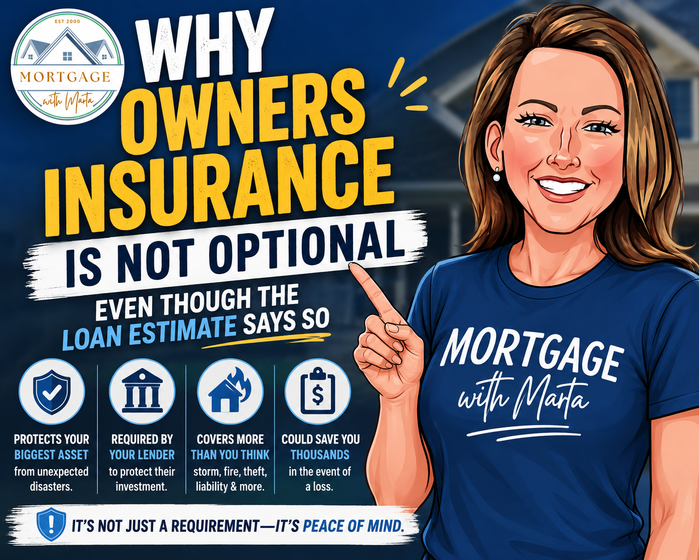 Why homeowners insurance matters for a financed home